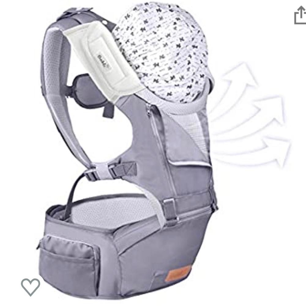6 in 1 Baby Carrier with hip seat 360 Ergo